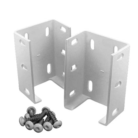 metal aluminum fence brackets|lowe's fence brackets 2x4.